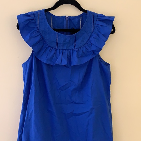 Royal Blue Summer Sheath Dress - Picture 2 of 7